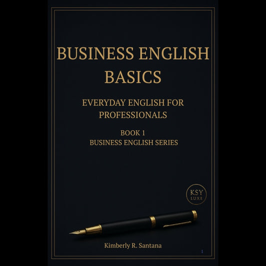 Business English Basics: Book One (eBook)