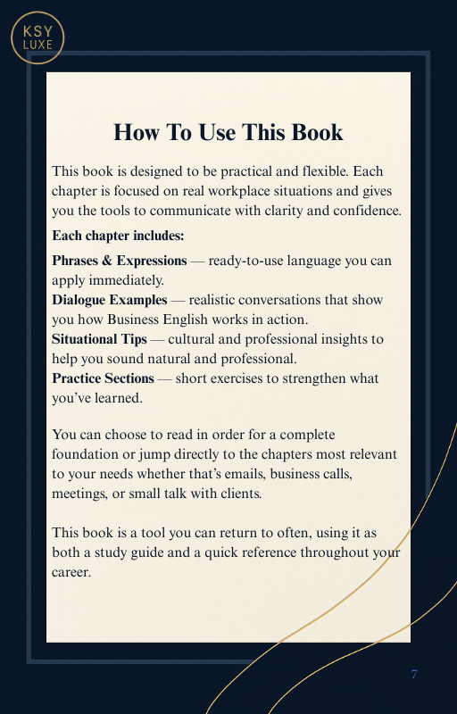 Business English Basics: Book One (eBook)